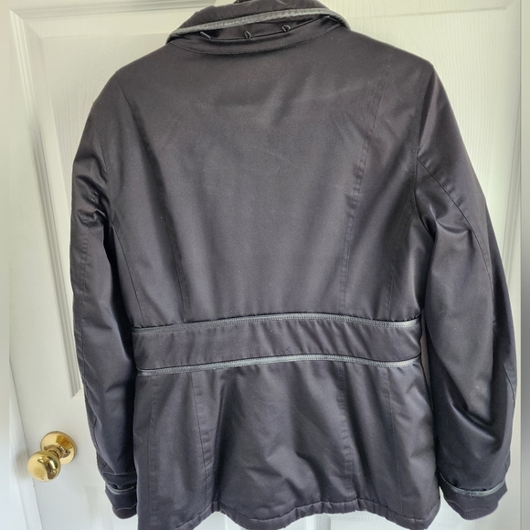 Wilfred Black Ski & Snow Jacket With Leather Trim M - Picture 2 of 12